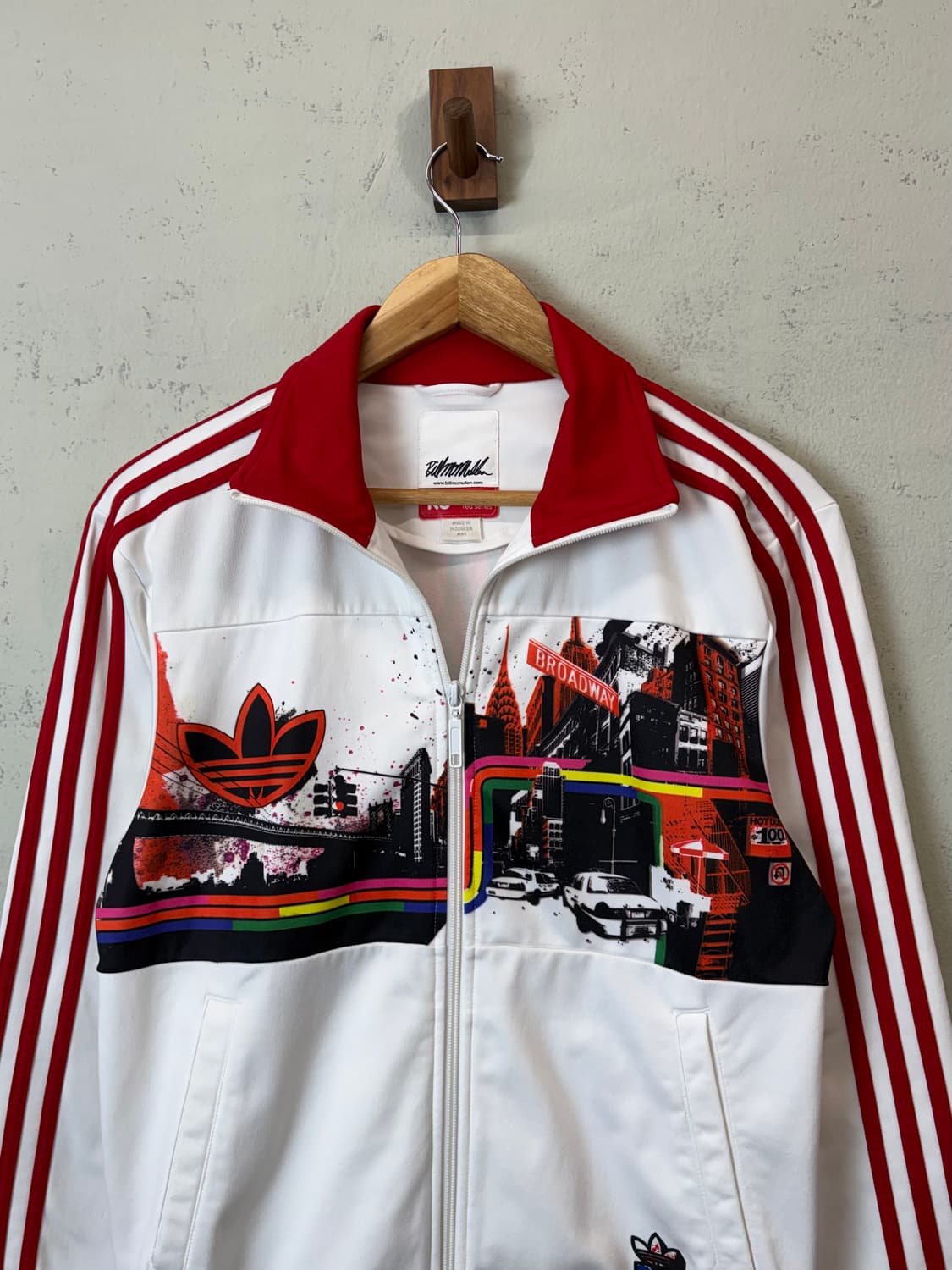 아디다스 아디컬러 한정판 뉴욕 맨해튼 트랙탑 져지 상품이미지7