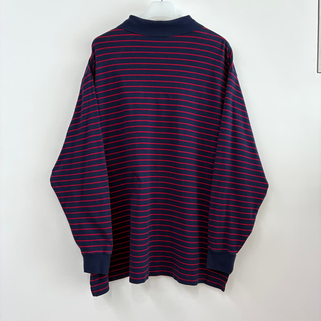 폴로 랄프로렌 스트라이프 카라 긴팔 티셔츠 상품이미지3