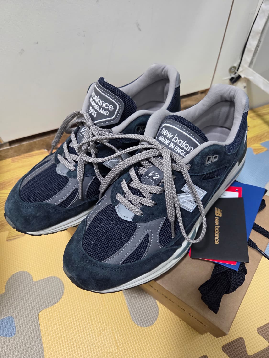 뉴발란스 991v2 네이비 260 상품이미지1