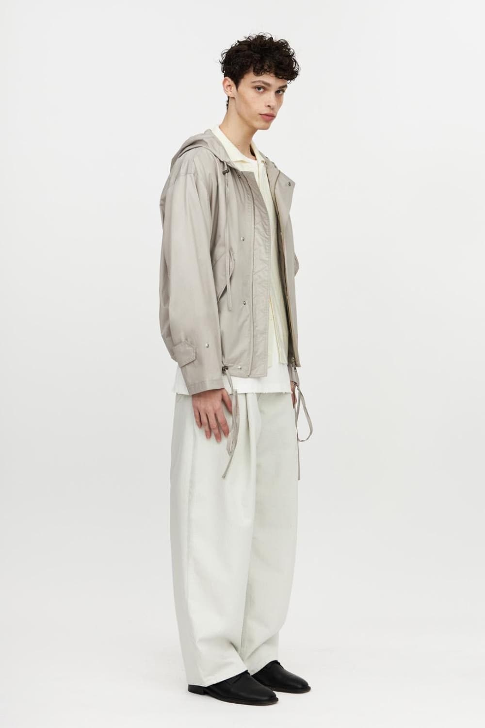 유스 M51 블루종 라이트 그레이 새상품 상품이미지2