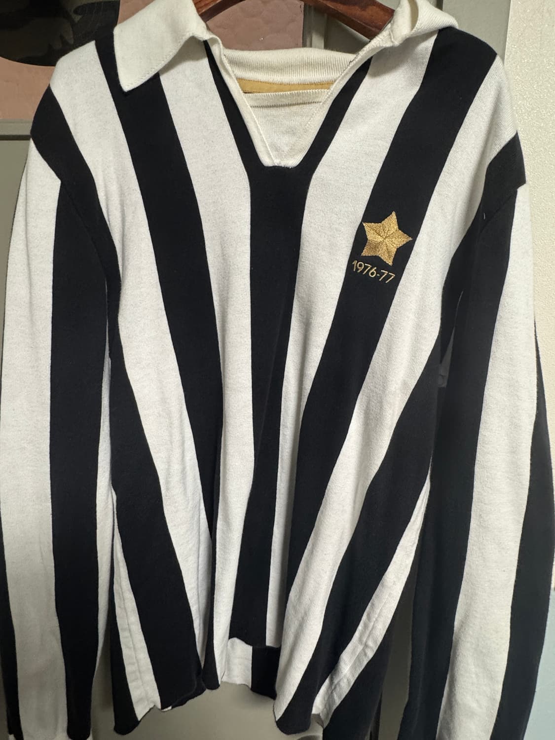 나이키 빈티지 유벤투스 1976 헤리티지 럭비 셔츠 상품이미지1