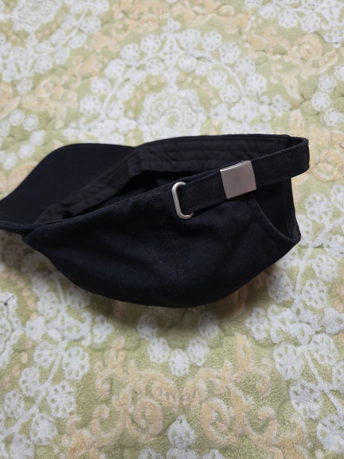 발렌시아가 블랙 볼캡 모자 상품이미지5