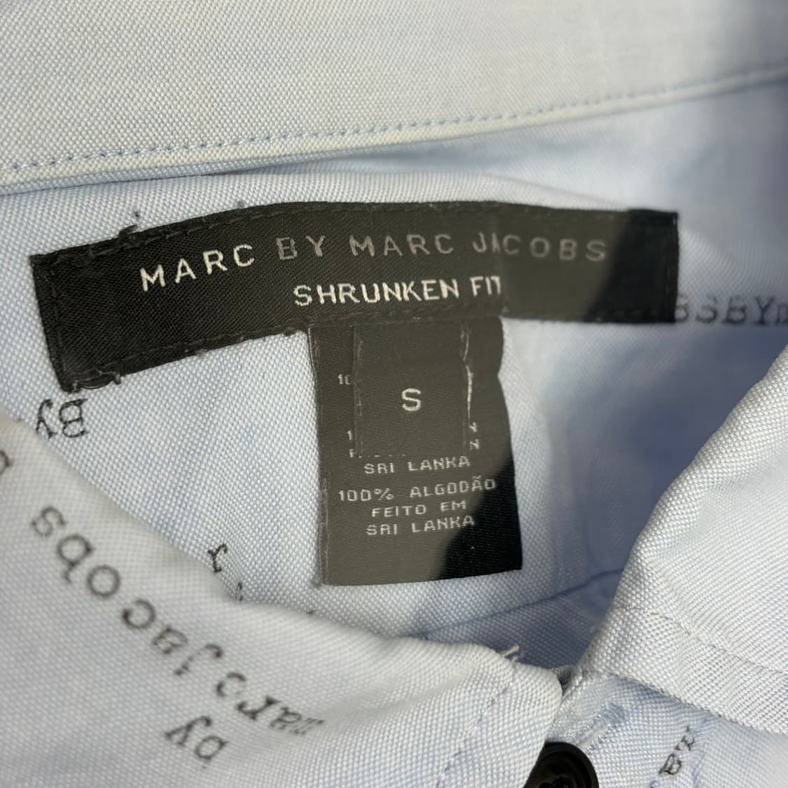 마크제이콥스 레터링 패턴 셔츠 상품이미지3