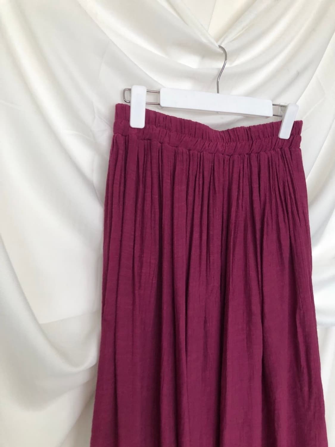 681. plum flow long SK 상품이미지2