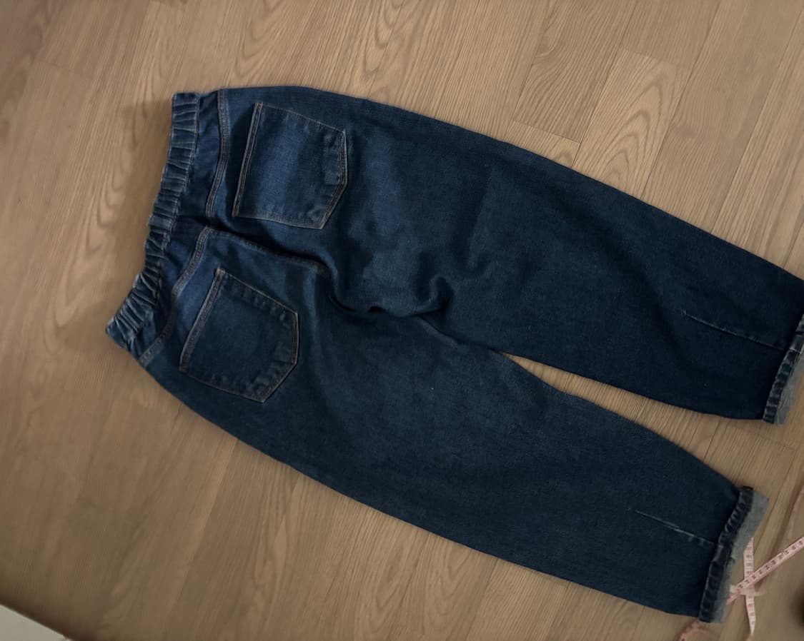 세상 힙한 코리아브랜드 힙합 중청바지 여성 66~66반 키작녀 추천 상품이미지3