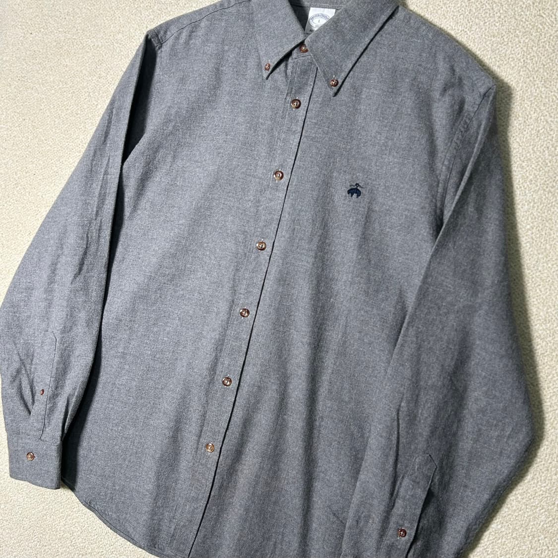 (L) 브룩스 브라더스 그레이 셔츠 상품이미지2