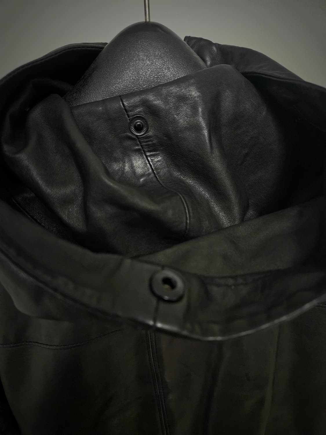 헬무트랭 가죽 자켓 00s 뉴욕택 상품이미지7