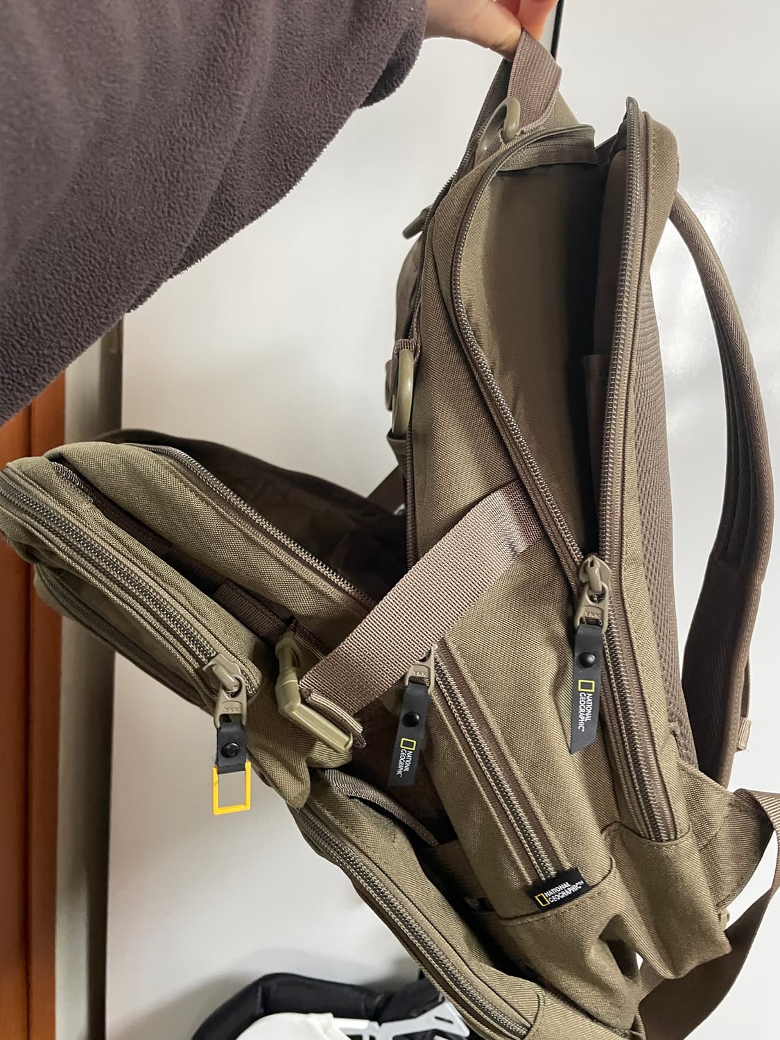 내셔널지오그래픽 유틸리티 백팩 멀티 백 상품이미지5