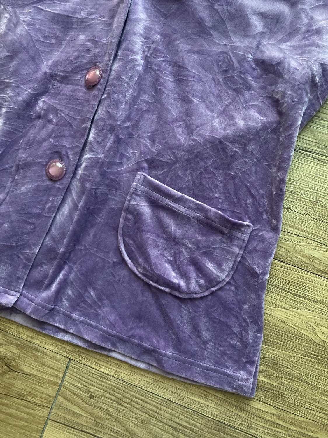 치파오 중티 벨벳 하구미 반팔 베스트 상품이미지4