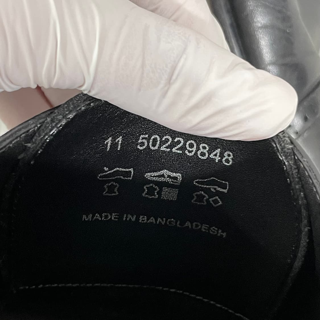 504) HugoBoss 휴고 보스 스트레이트팁 구두 US11 상품이미지8