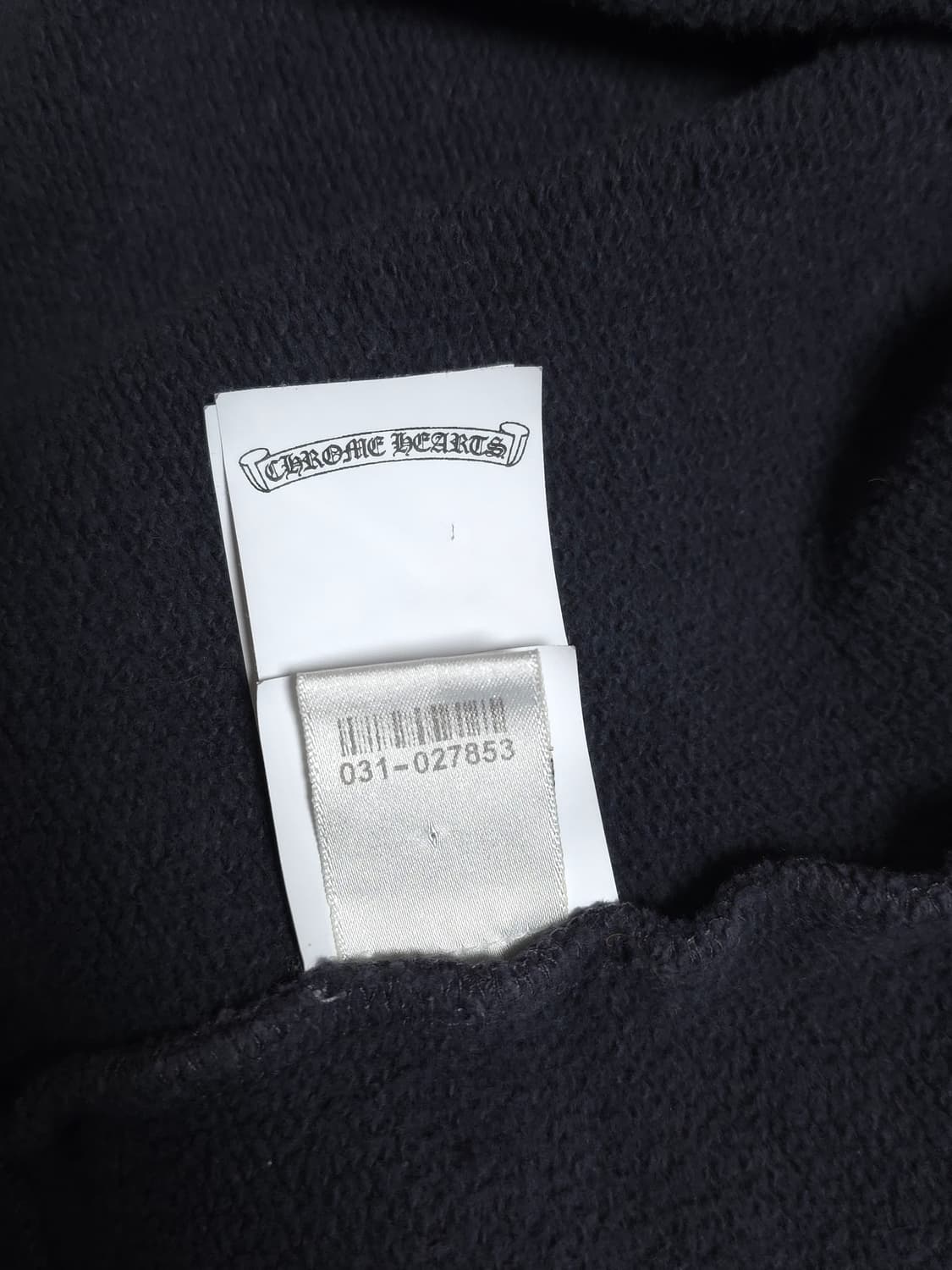 [L] 크롬하츠 레더패치 페이퍼잼 맨투맨 네이비 상품이미지10