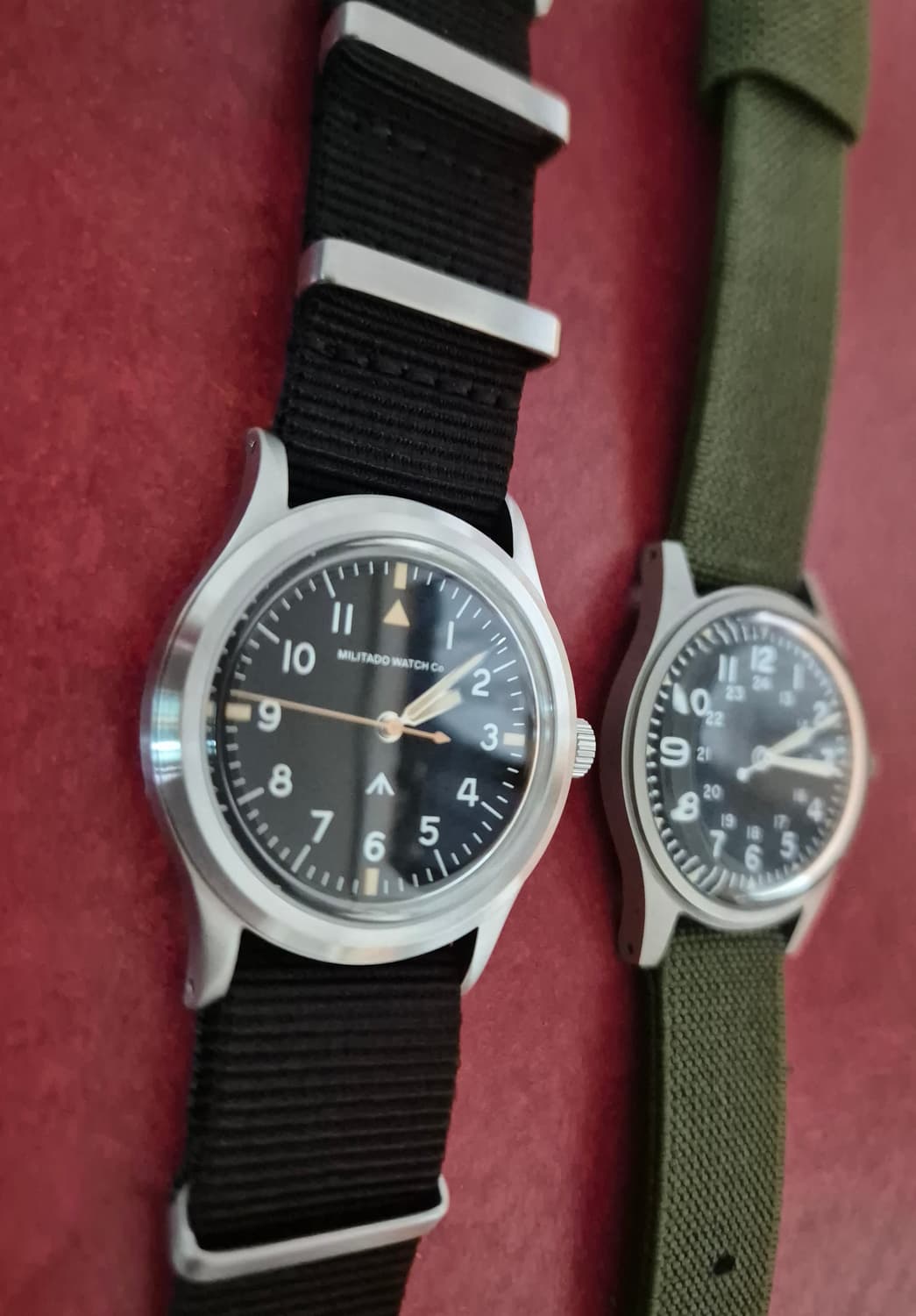 Militado MK-XI 오마주 파일럿 워치 상품이미지2
