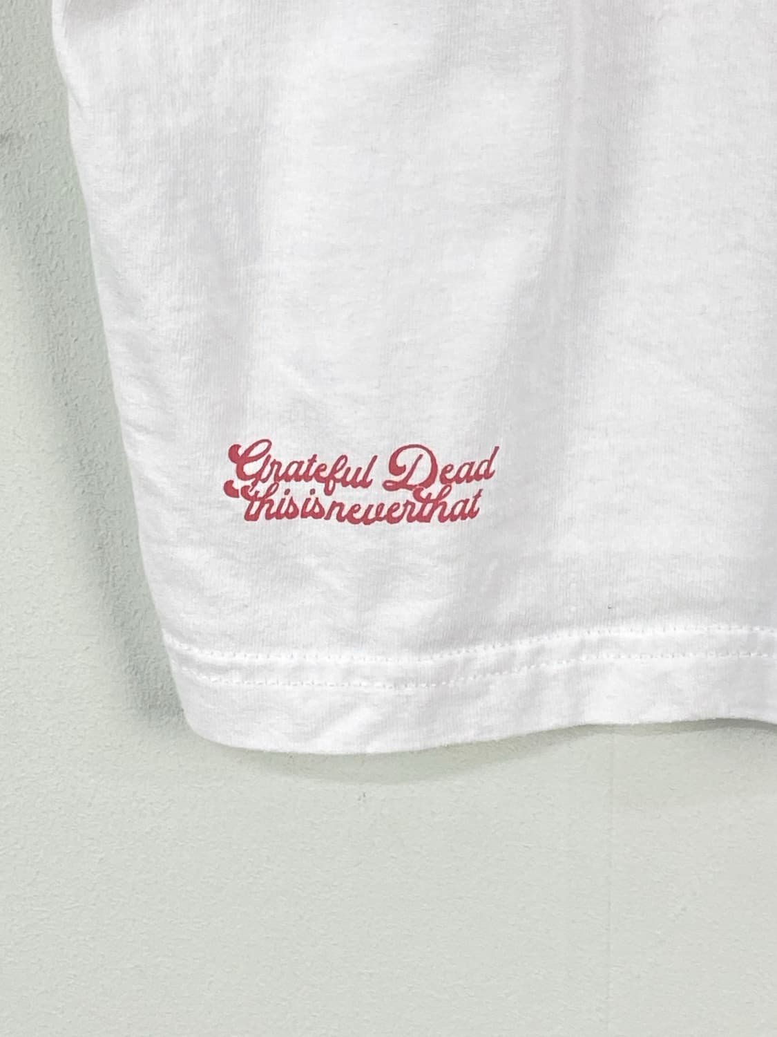 디스이즈네버댓 그레이트풀데드 크롭 반팔티 S 상품이미지3