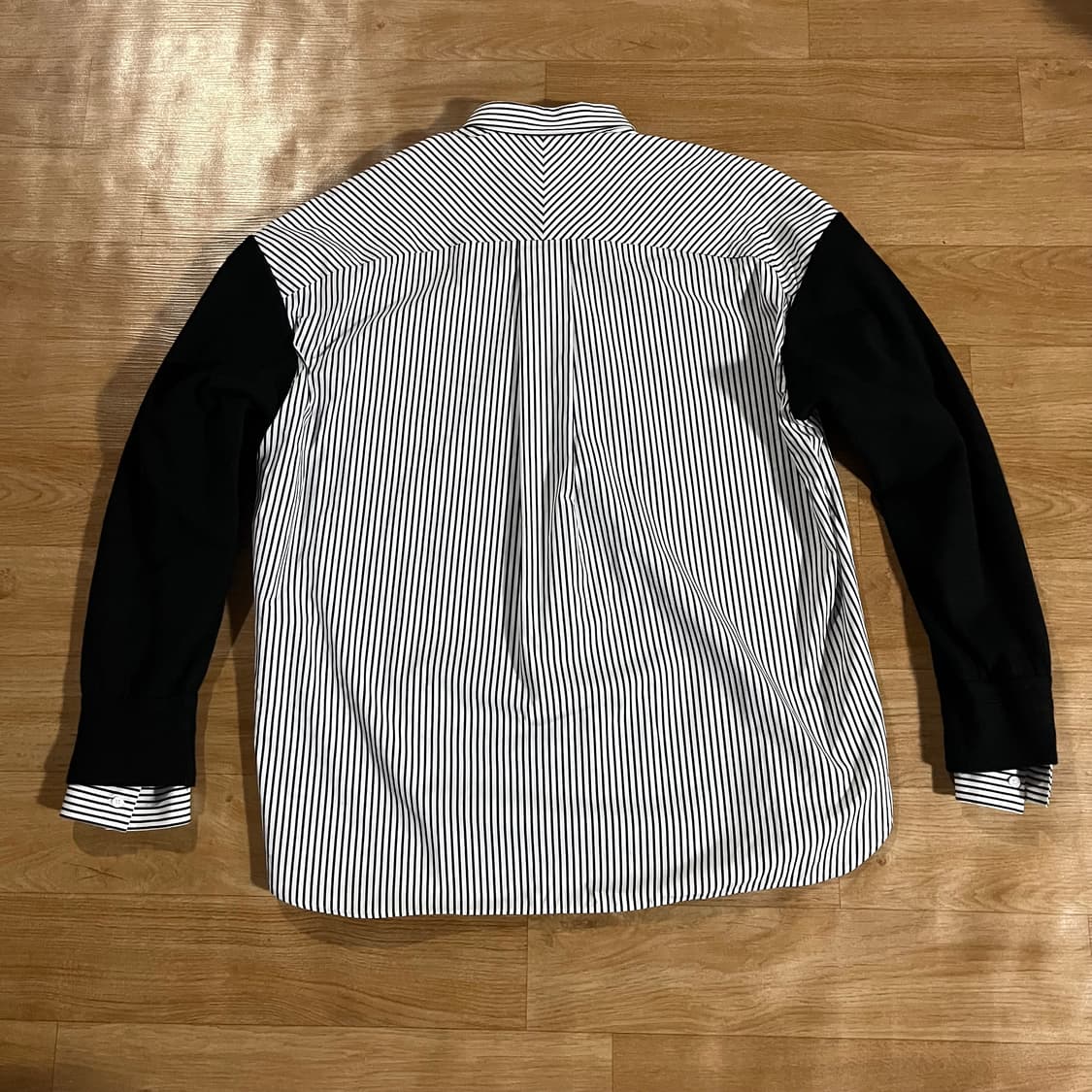 [110-115] 준지 니트슬리브 셔츠 상품이미지5