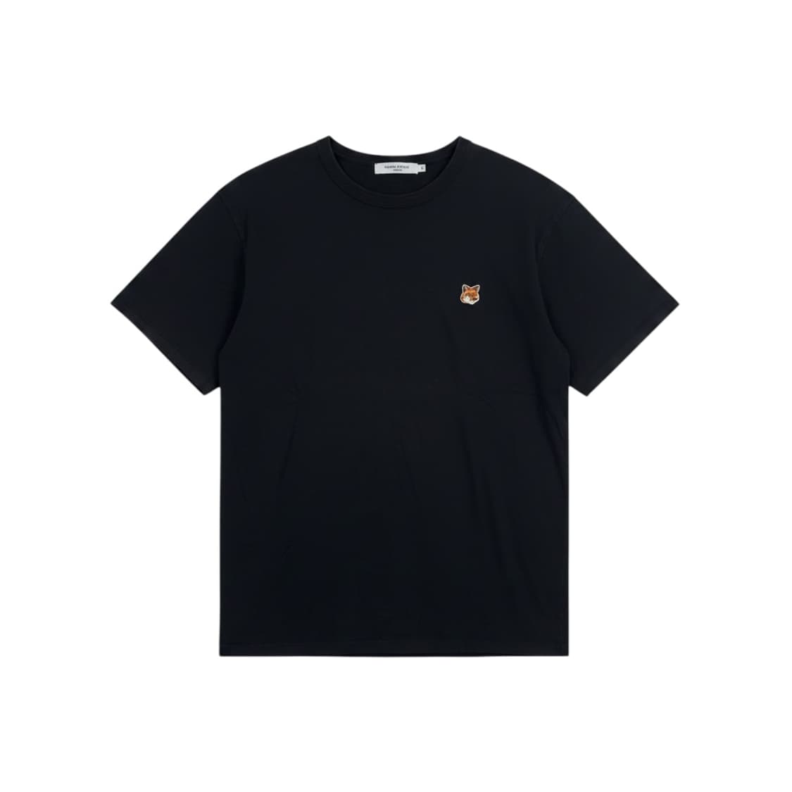 (2XL) 매종키츠네 폭스헤드 반팔 티 블랙 상품이미지1