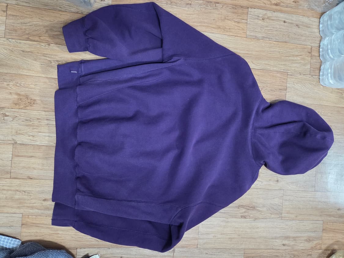 23fw 슈프림 바시티 후드 스웨트셔츠 다크 퍼플 상품이미지3