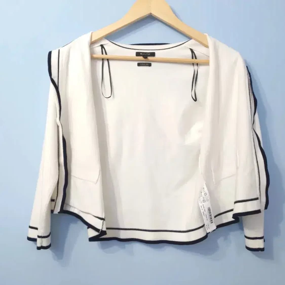 마시모두띠 화이트 가디건 ~55 상품이미지3