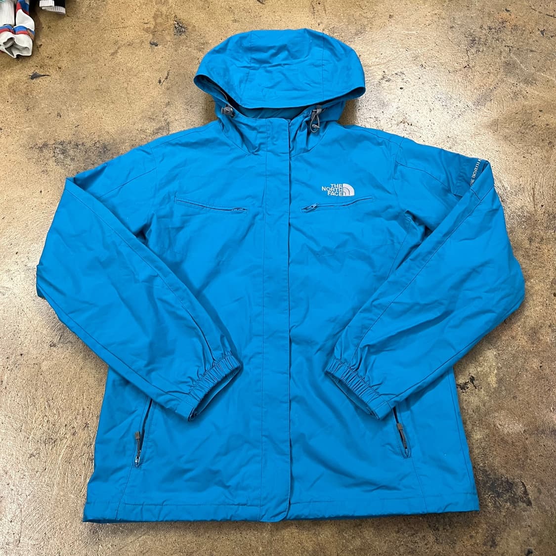 [정품/90] 노스페이스 후드 바람막이 블루 b14 상품이미지2
