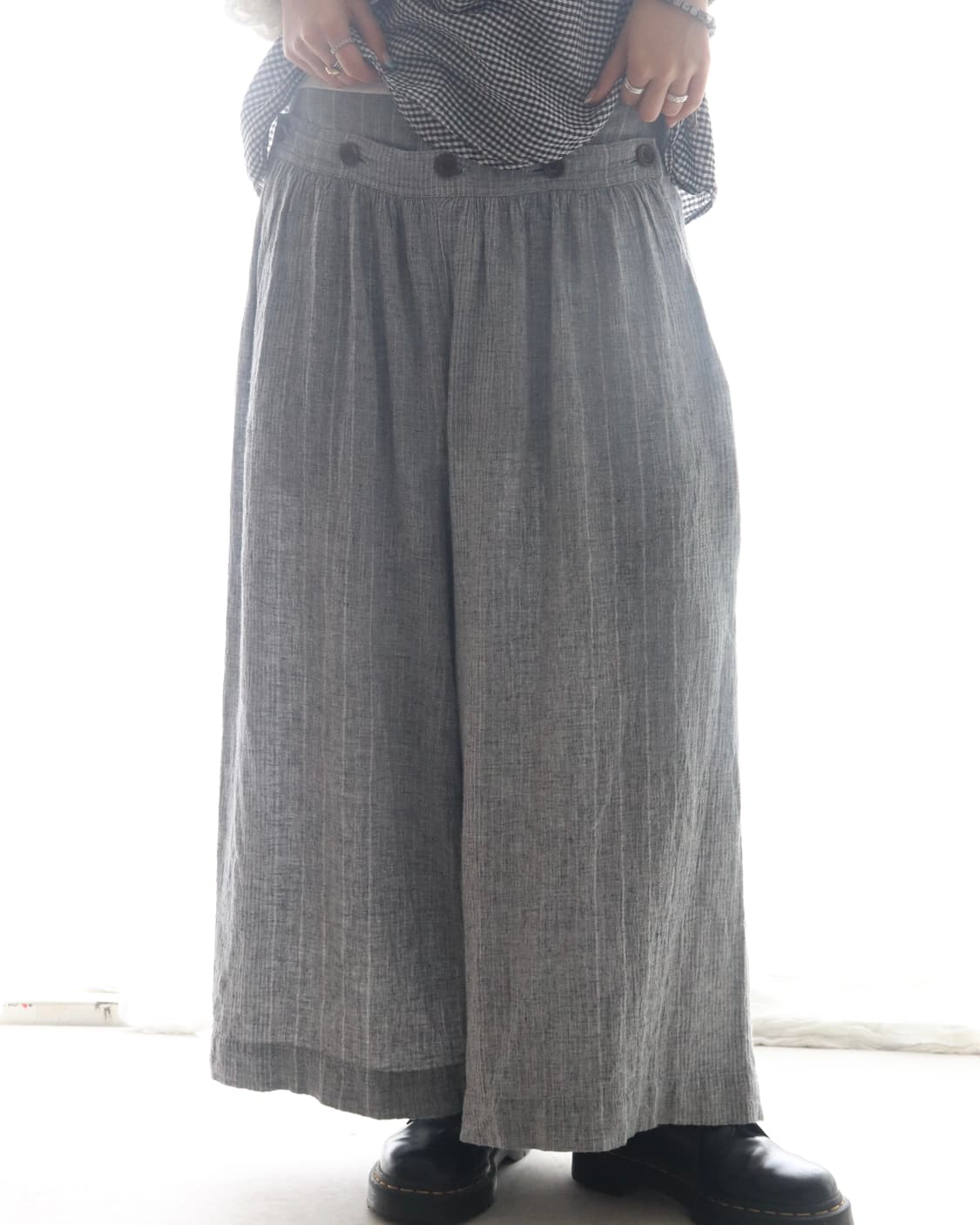 [Nest Robe] Linen Blend Hakama Pants 상품이미지6