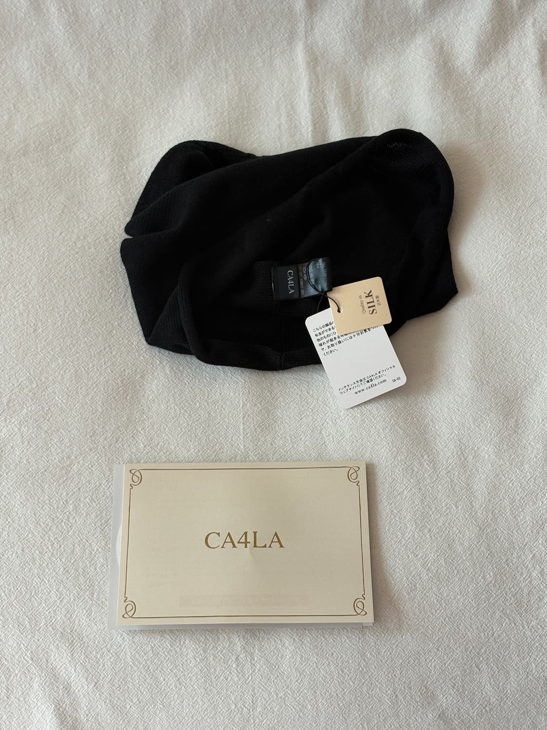 CA4LA SILK BEANIE 상품이미지4