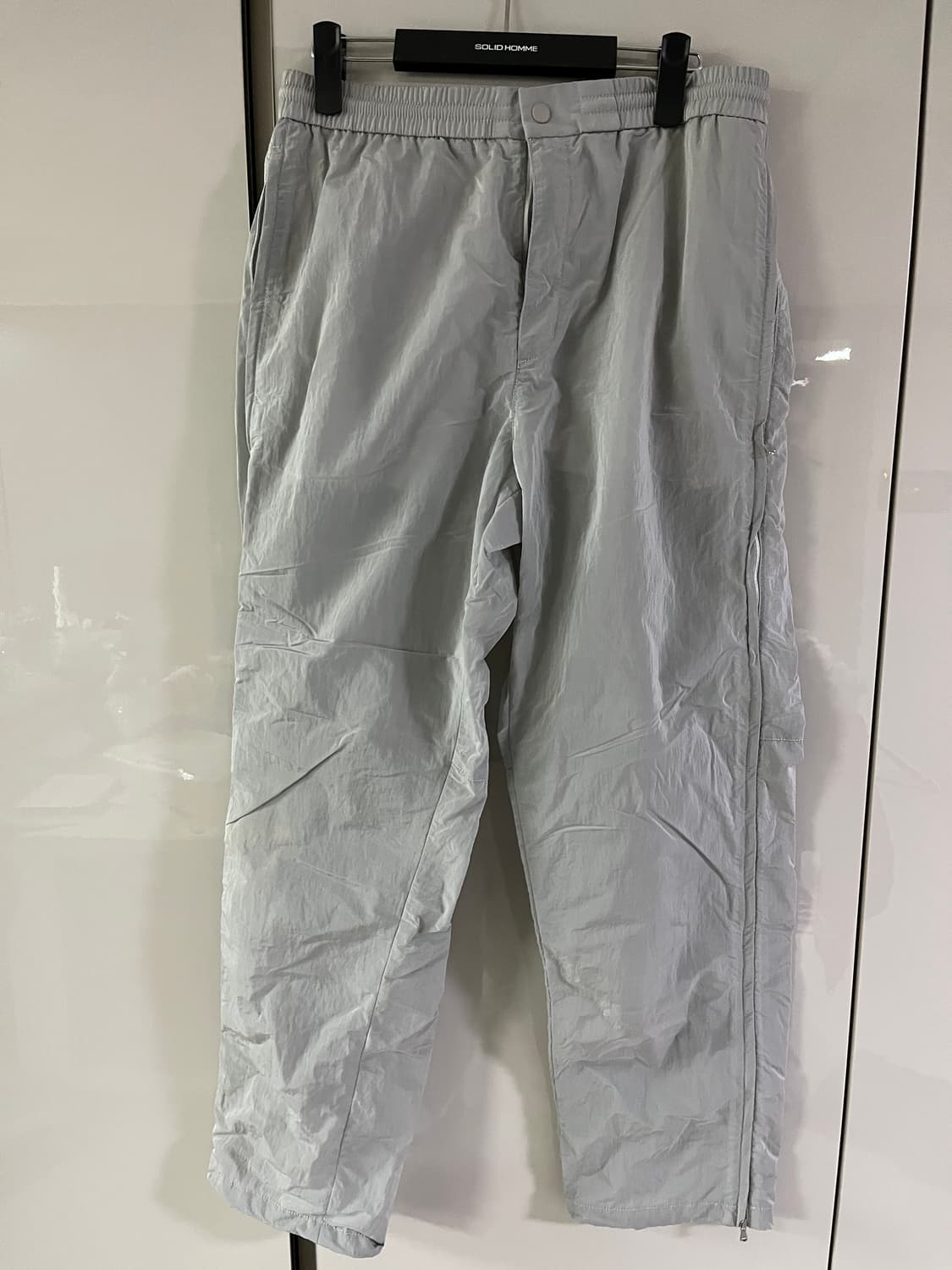 솔리드옴므 디자인 팬츠 그레이 상품이미지1