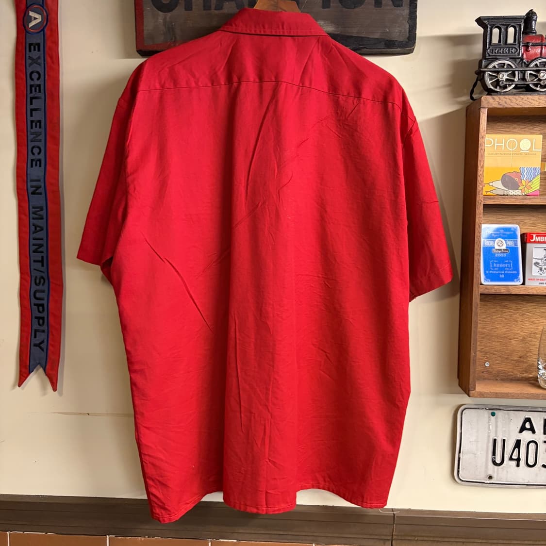 Dickies Red Work Shirt XL 사이즈 260616-5 상품이미지4