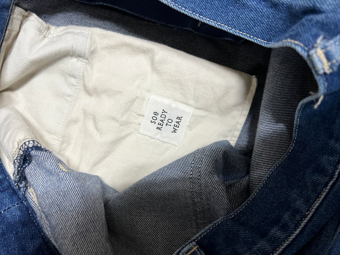 Soe ready to wear 워싱 데님 팬츠 2사이즈 상품이미지2