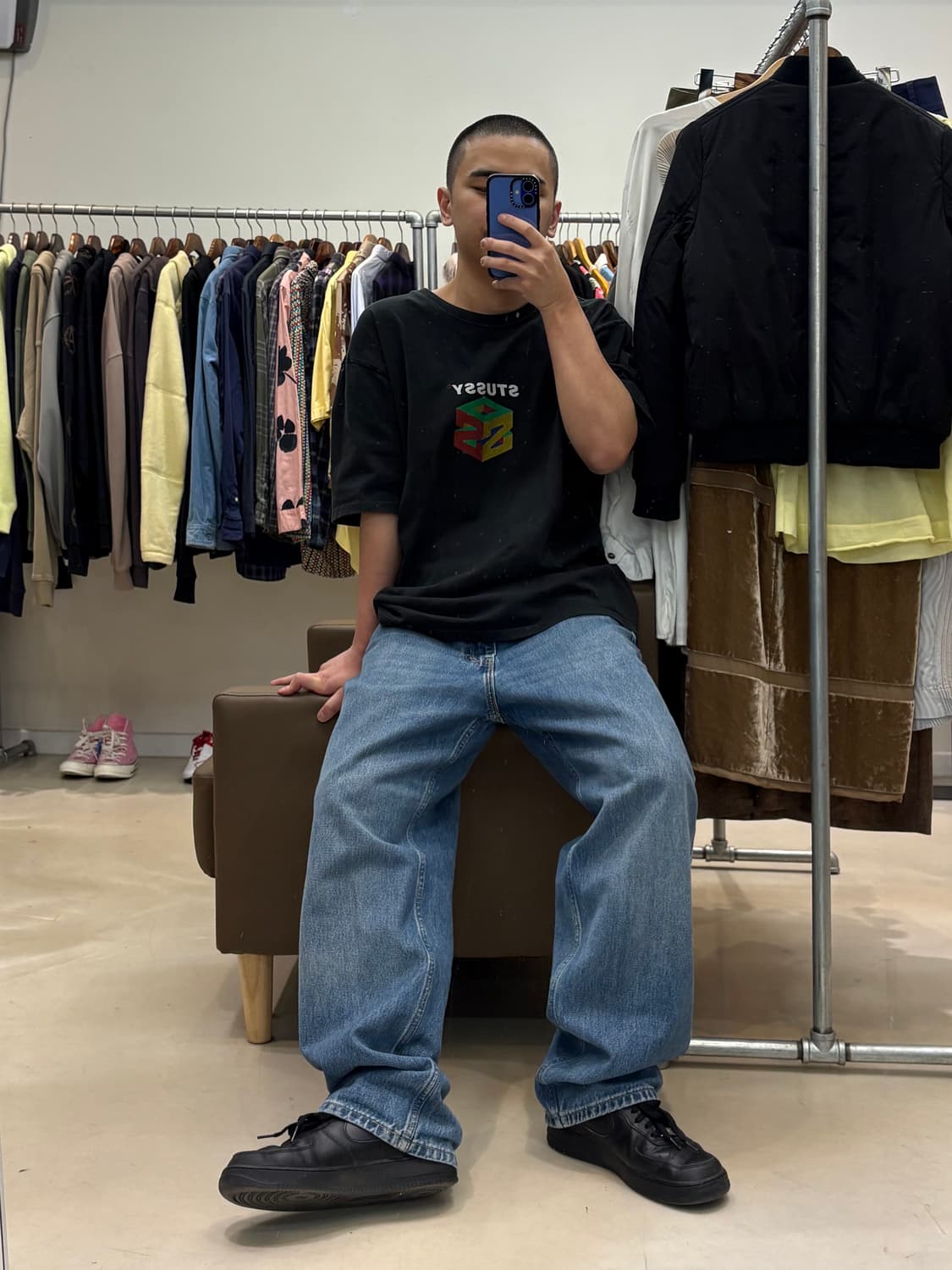 스투시 S64 피그먼트 다이드 반팔 상품이미지9