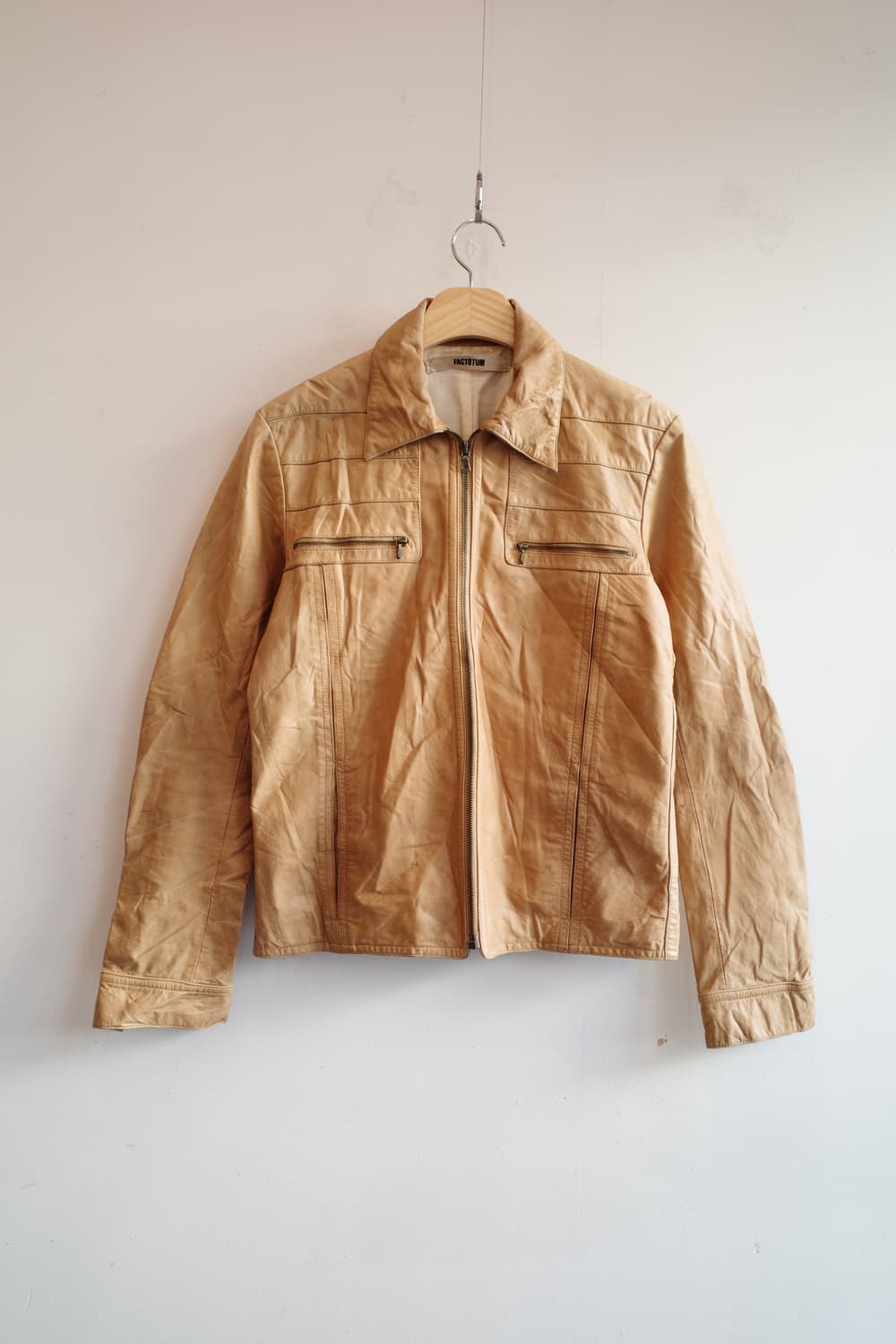 FACTOTUM 버팔로 레더 자켓 상품이미지1