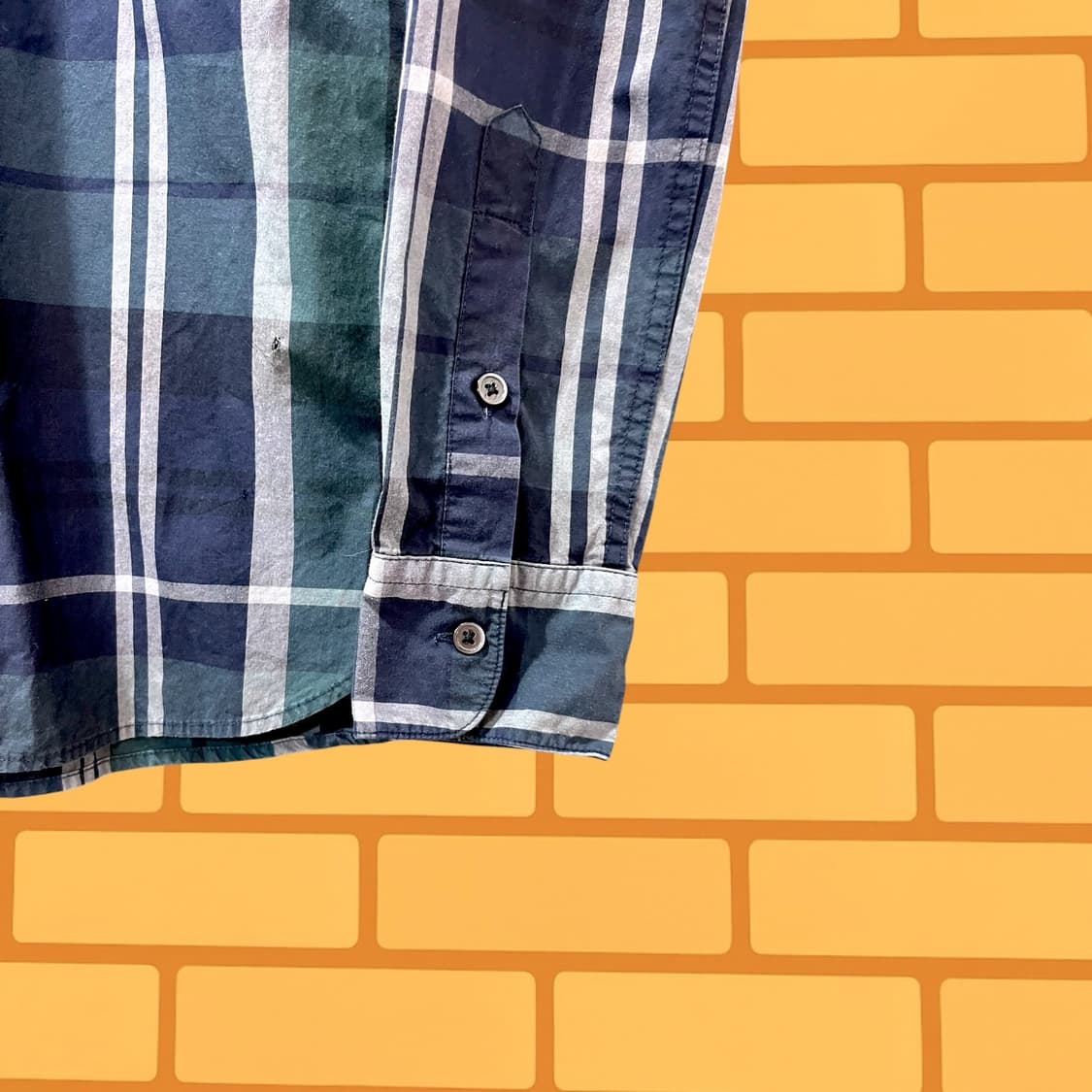 글로벌 워크 체크 셔츠 (M) 상품이미지5