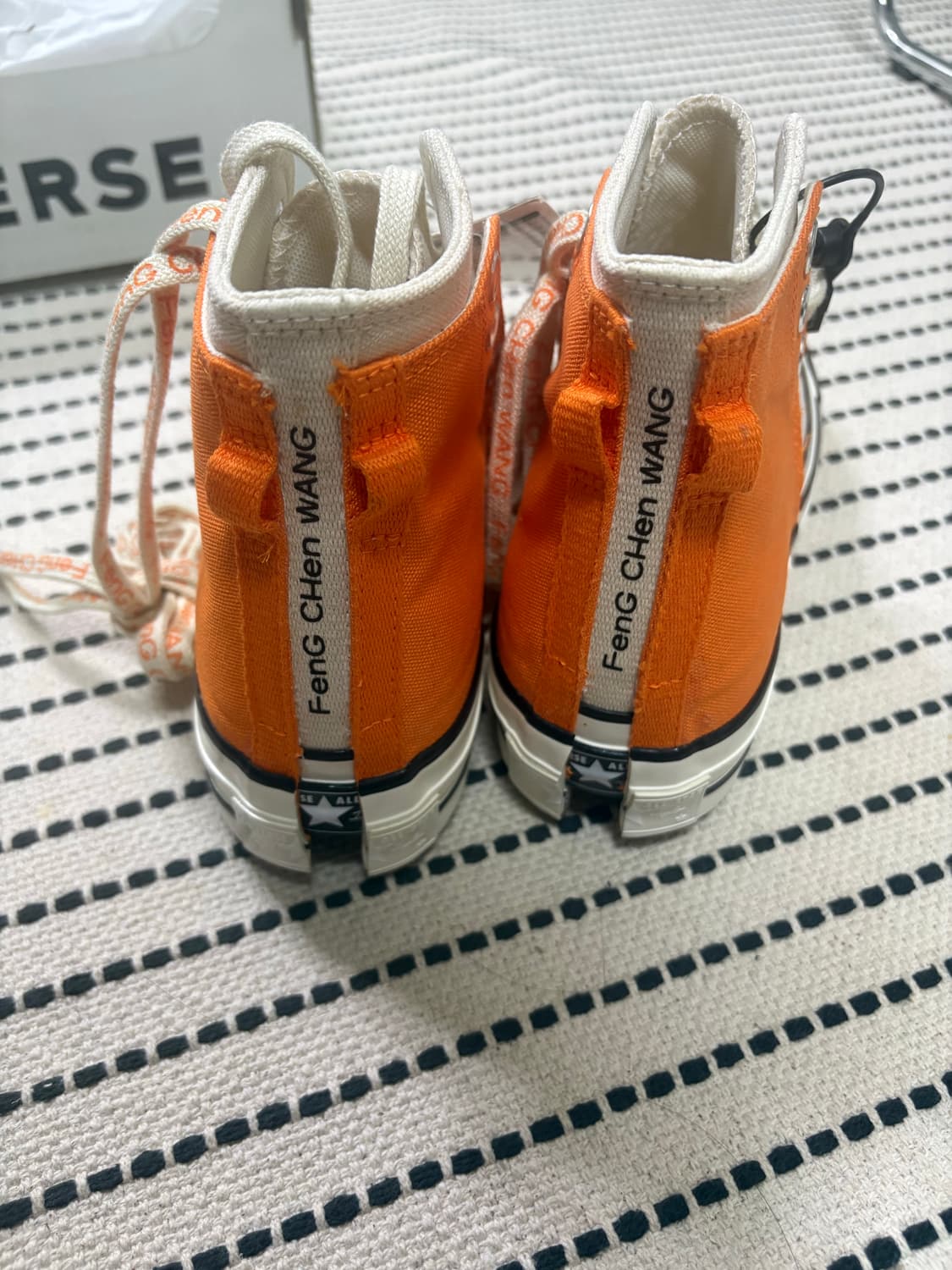 컨버스 x 펑첸왕 척 70 2in1 오렌지 240 새상품 상품이미지4