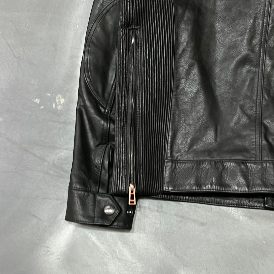  벨스타프 갱스터 레더 바이커 자켓 y15726 상품이미지5