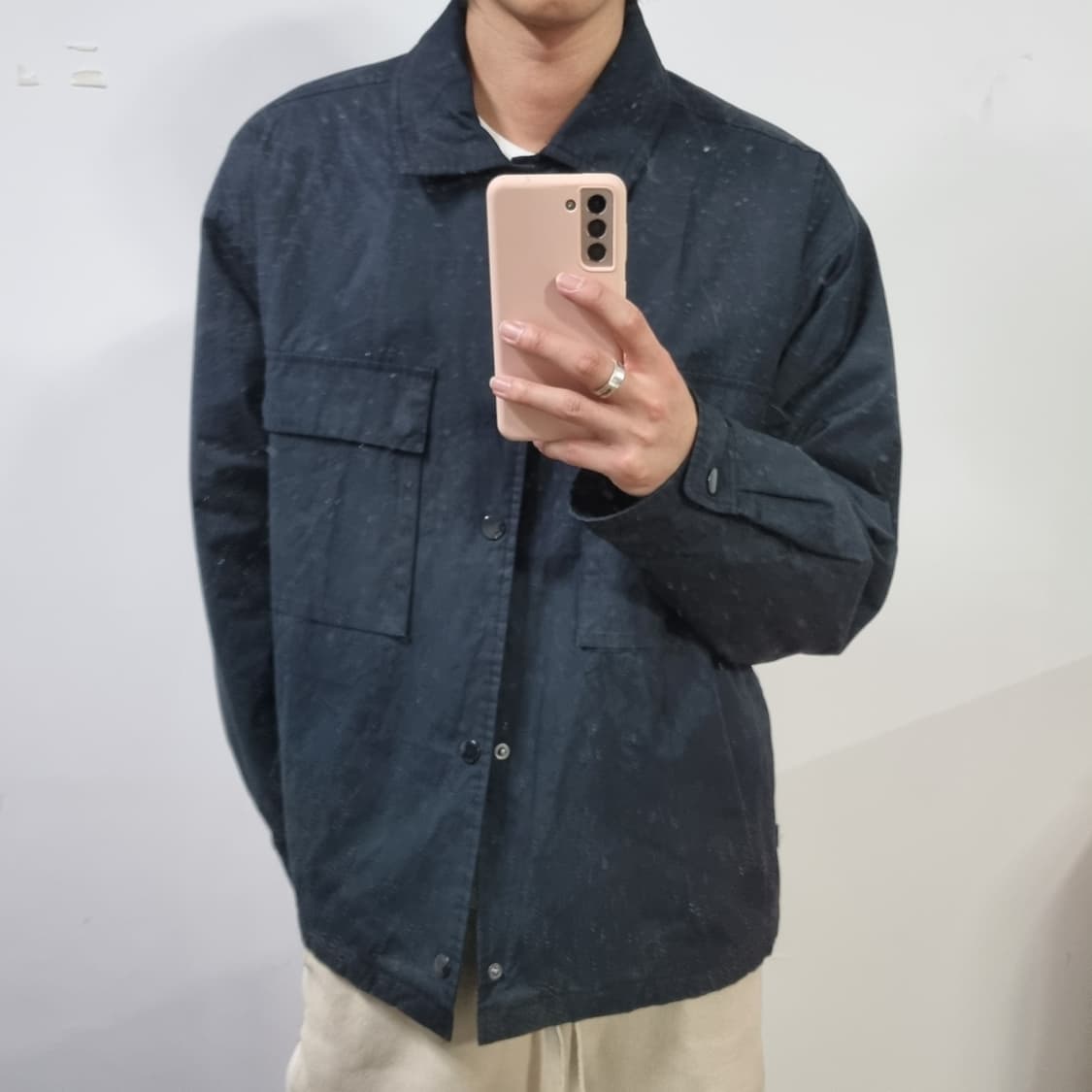 오베이 셔츠 자켓  상품이미지3