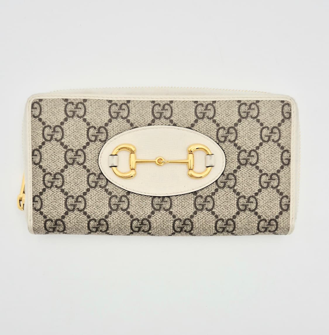 구찌 GG 슈프림 홀스빗 지퍼 장지갑 상품이미지1