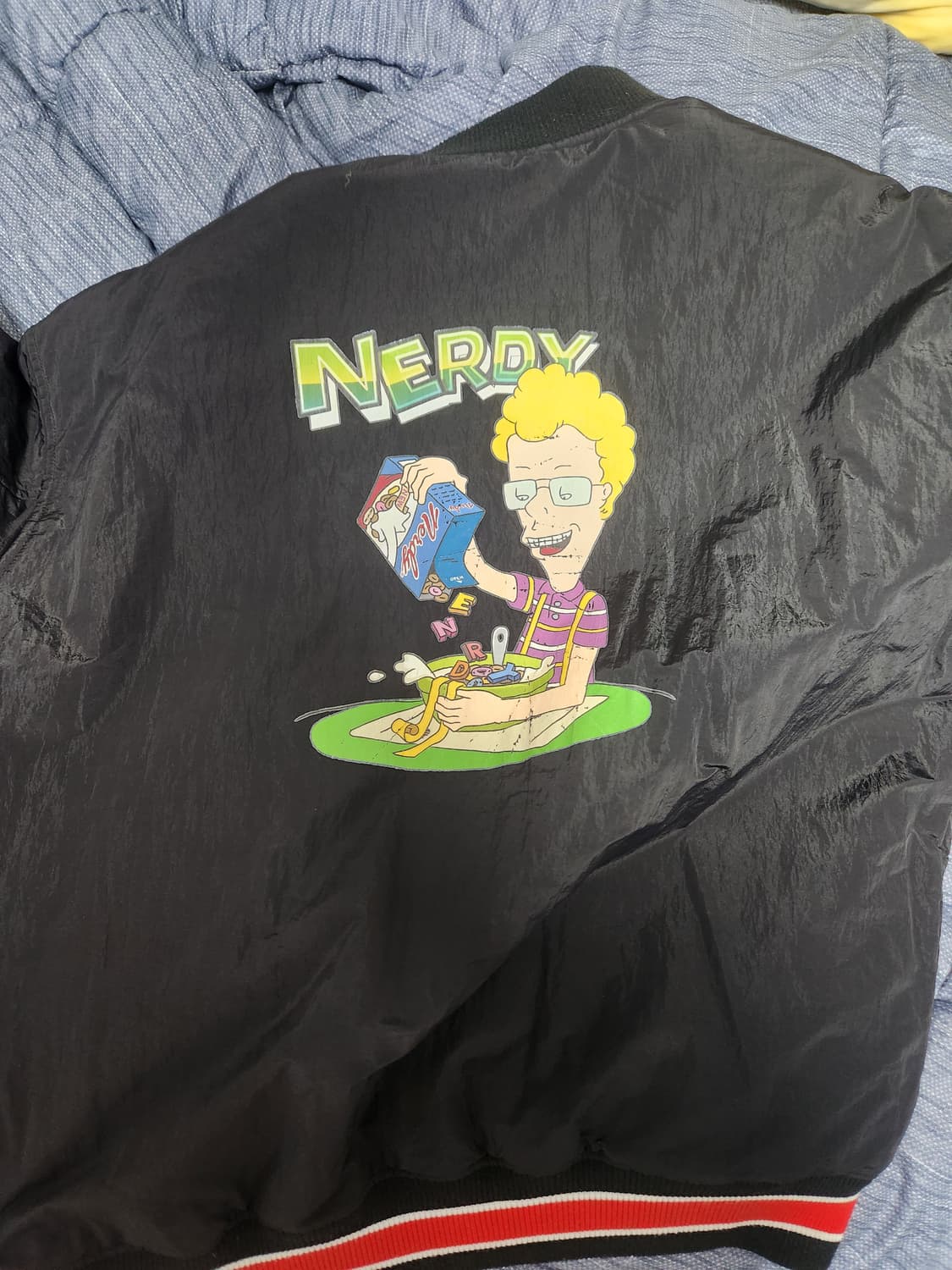 널디 리버시블 바시티 자켓 상품이미지4