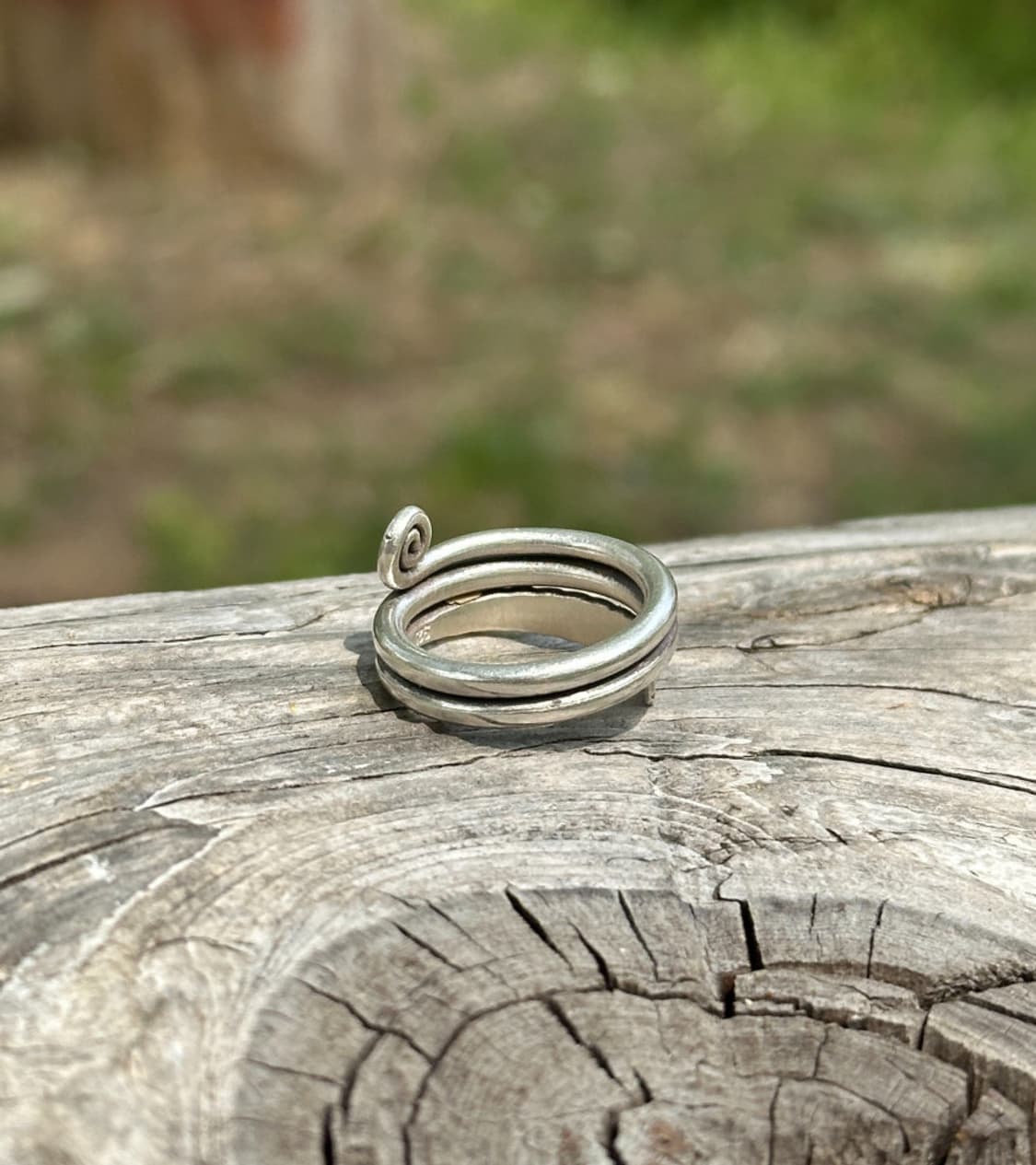 Spiral path karensilver ring 🌀 상품이미지2