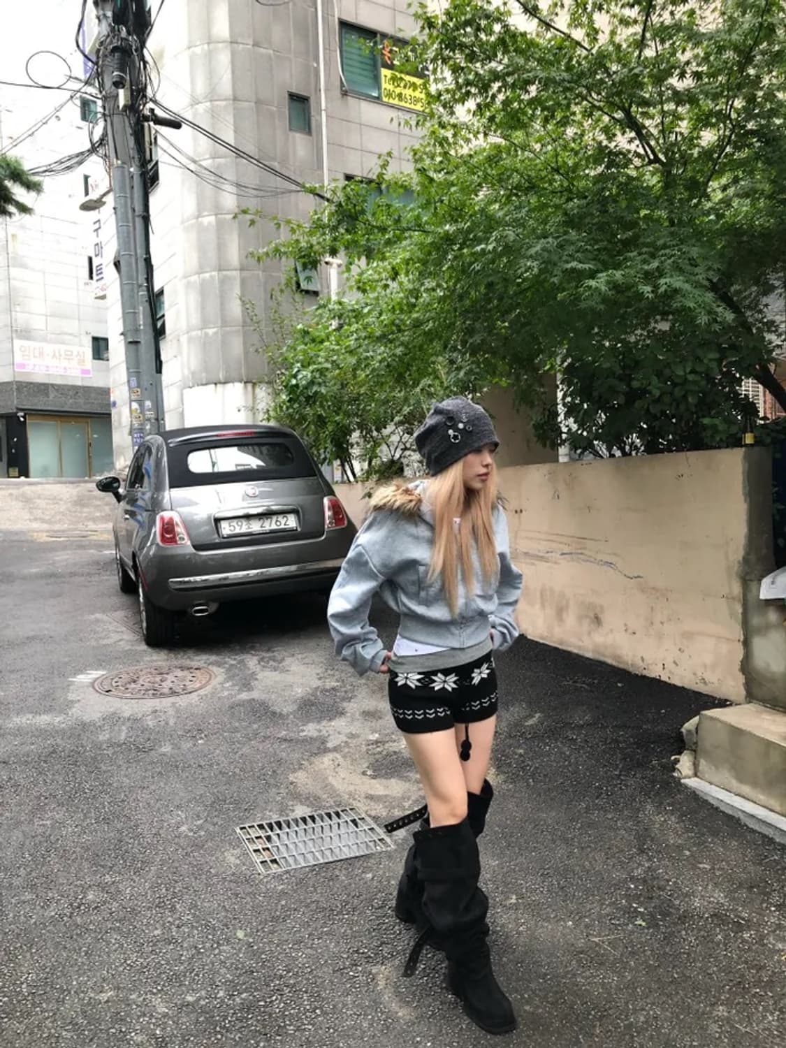 Snowflake knit shorts 상품이미지3