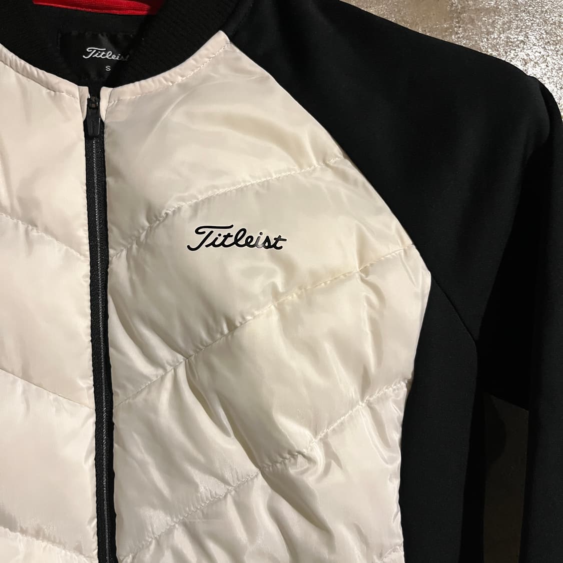 타이틀리스트 부분 패딩 자켓 상품이미지2