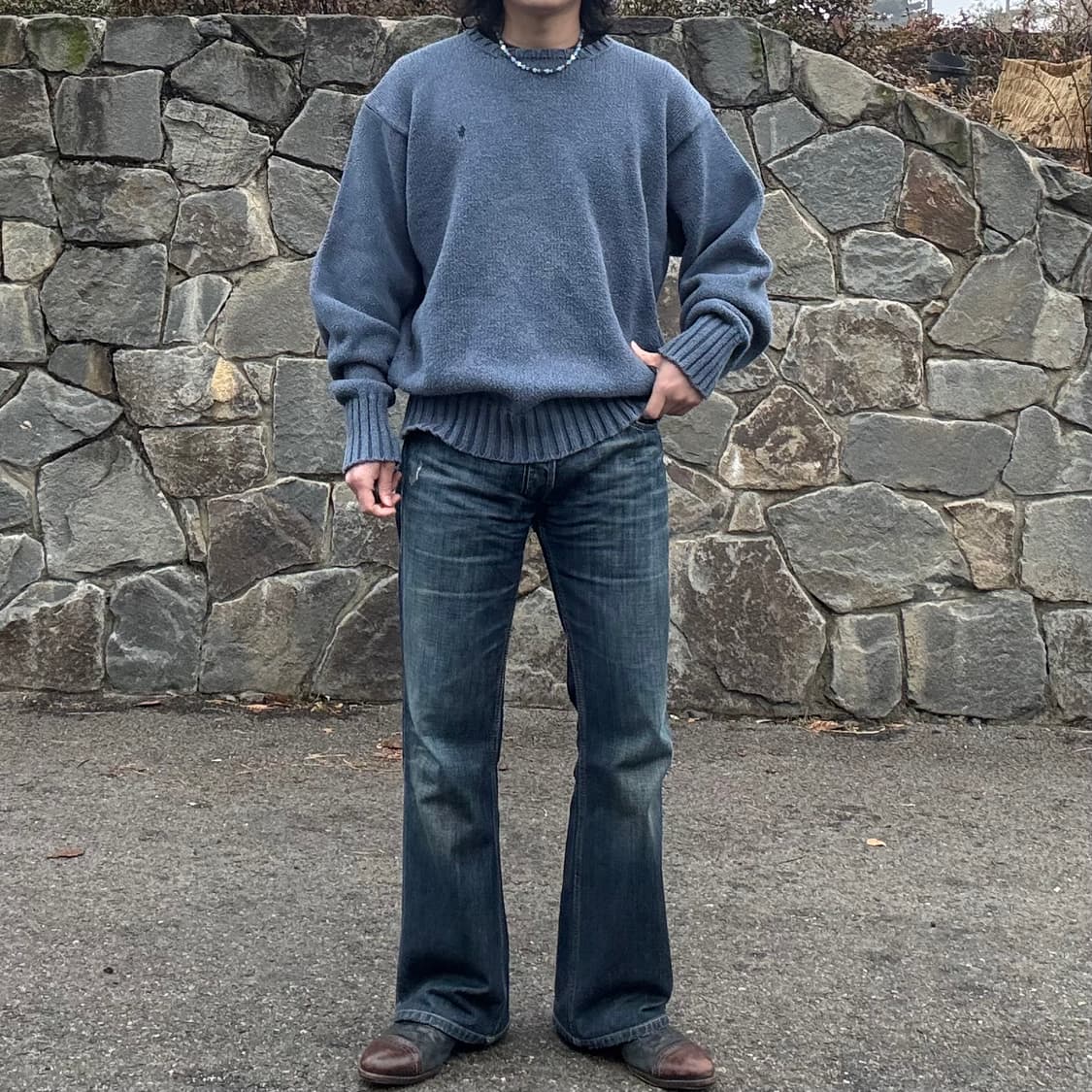 90s Hong Kong 폴로 랄프로렌 코튼 니트 상품이미지2