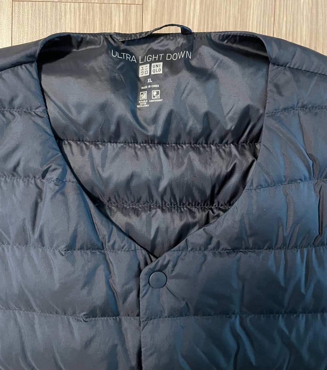 유니클로 경량 덕다운 베스트(XL)_미사용 신품 상품이미지3