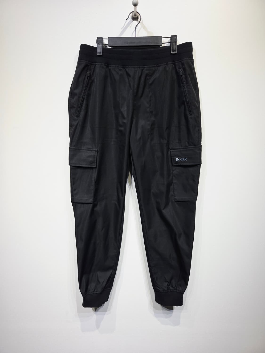코닥 (KODAK) 블랙 우븐 카고 조거 팬츠 상품이미지2