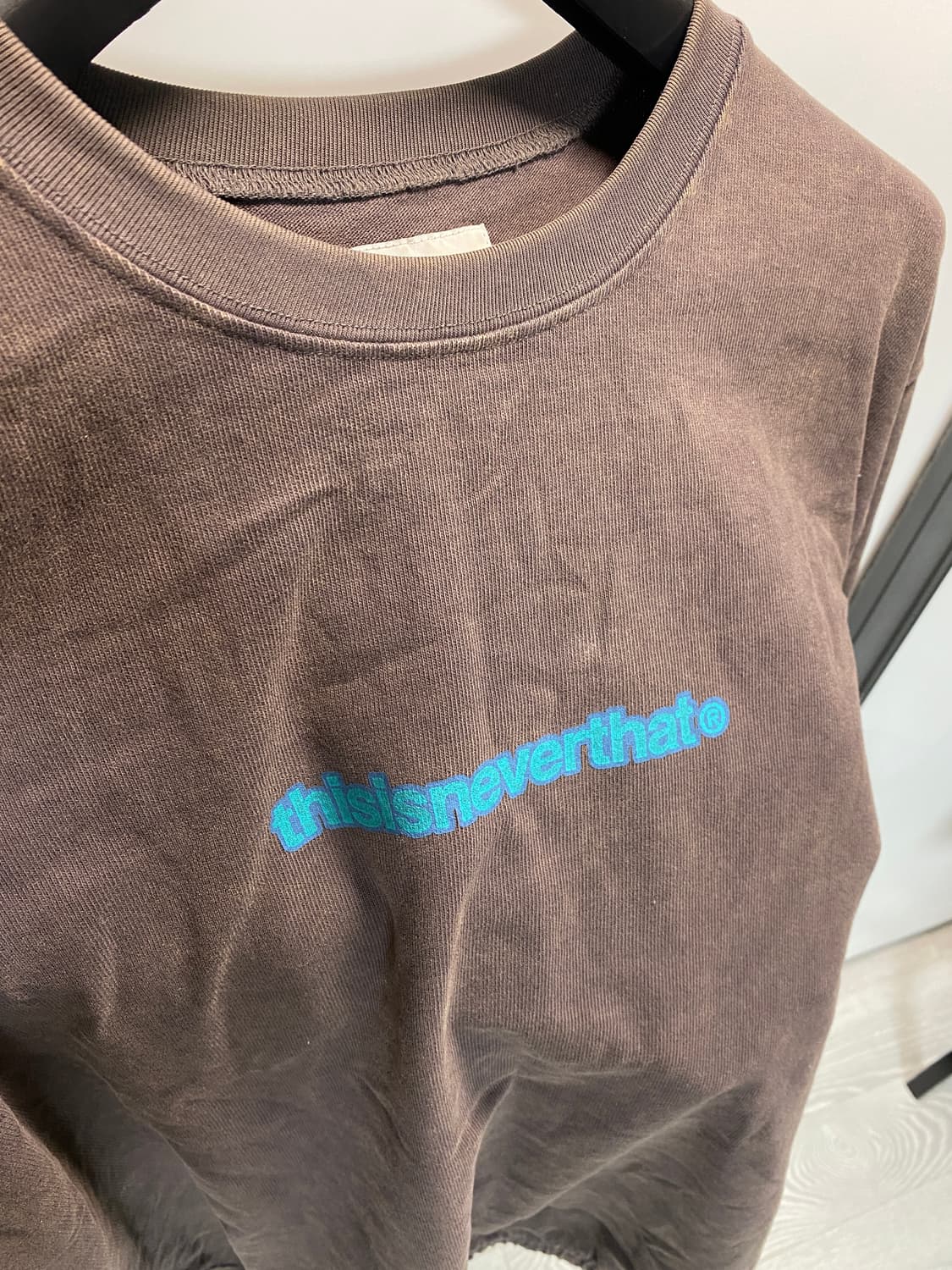 디스이즈네버댓 저지 크루넥 XL 상품이미지3