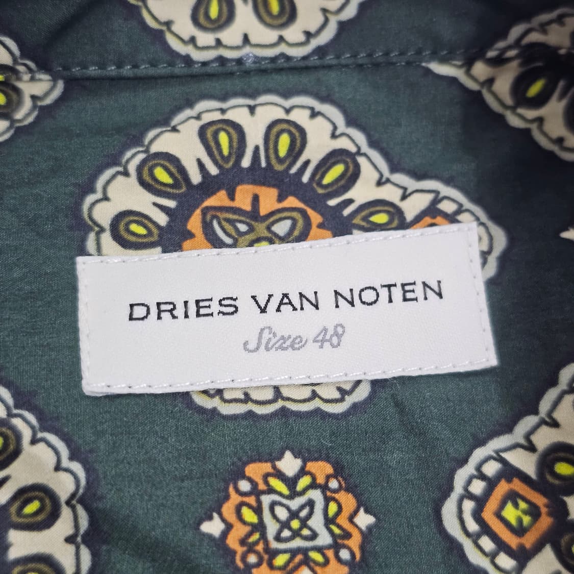 드리스 반 노튼 쥬얼리 패턴 셔츠 상품이미지3