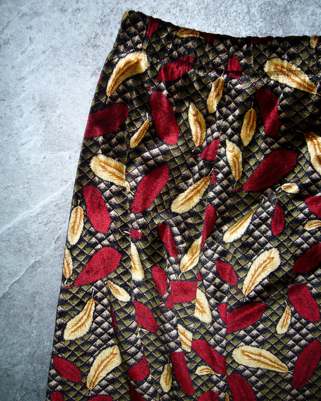Leaf Printing Skirt 상품이미지4