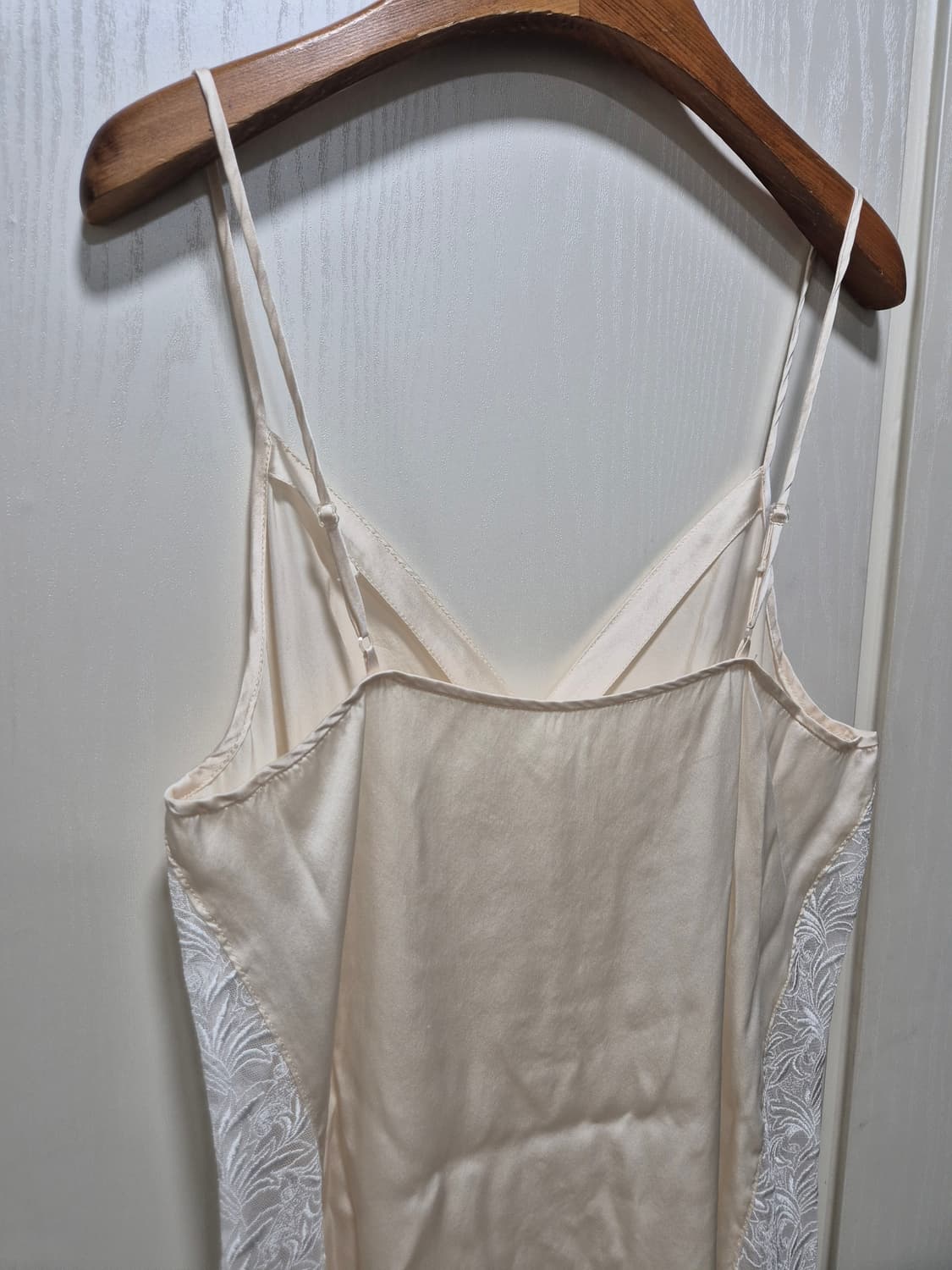 (세일)JPN VTG.아이보리 레이스 슬립 원피스 상품이미지7