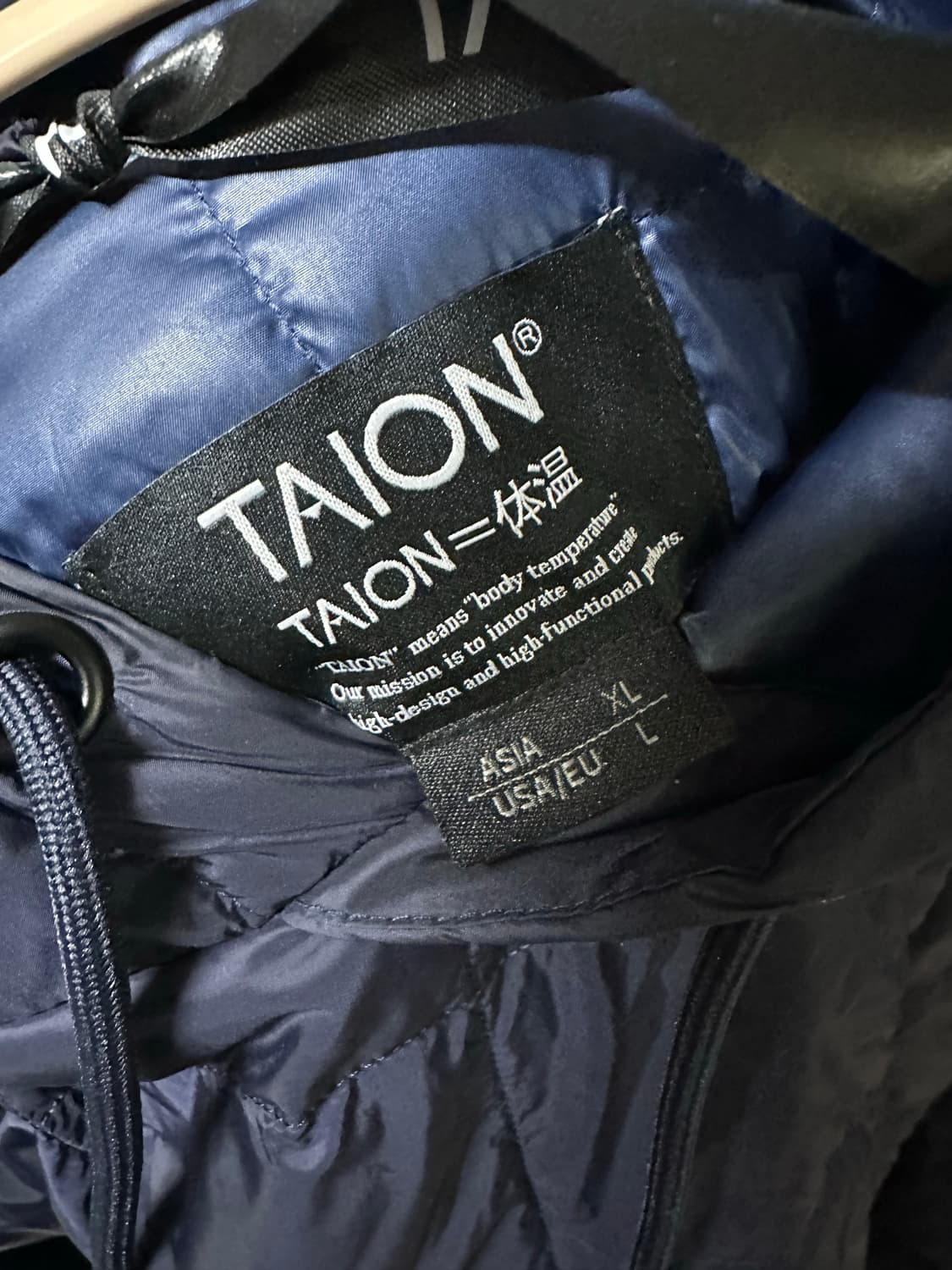 타이온 경량 아노락 패딩 (다운95페더5) 상품이미지7