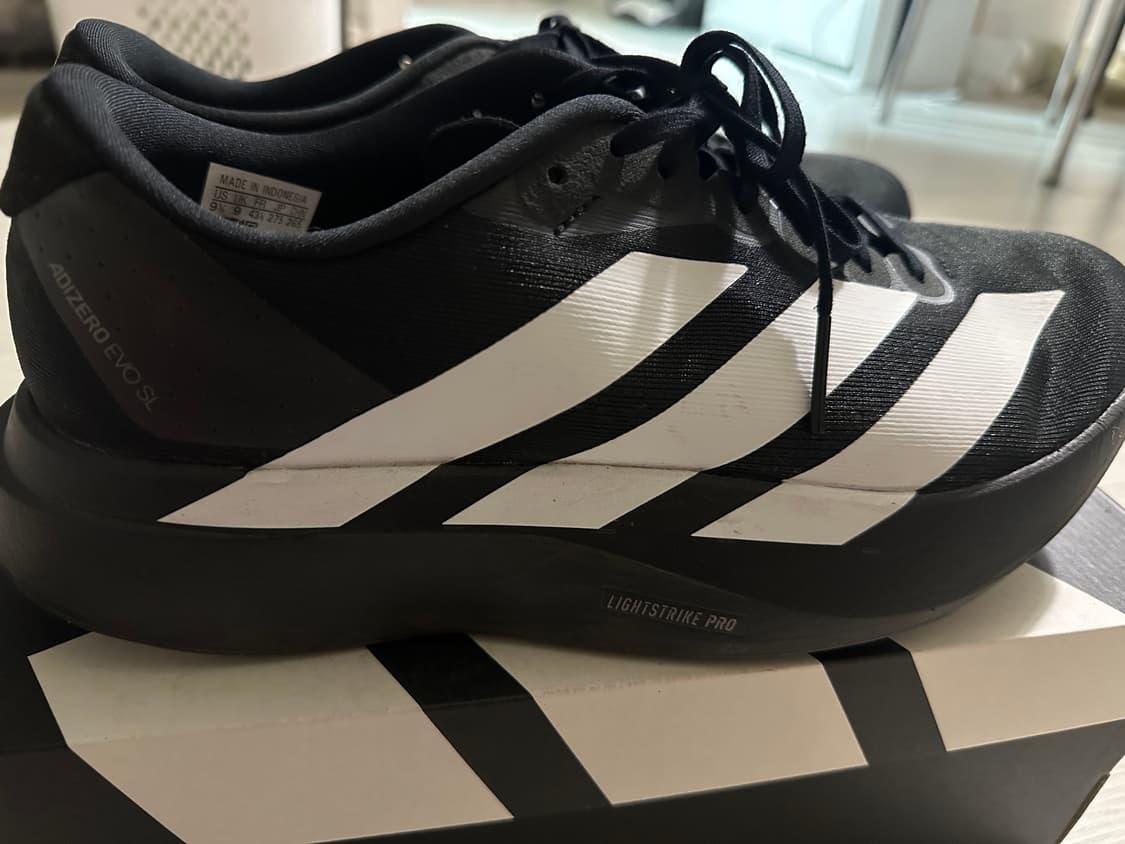 아디다스 아디제로 EVO SL 블랙 275 팝니당 상품이미지5