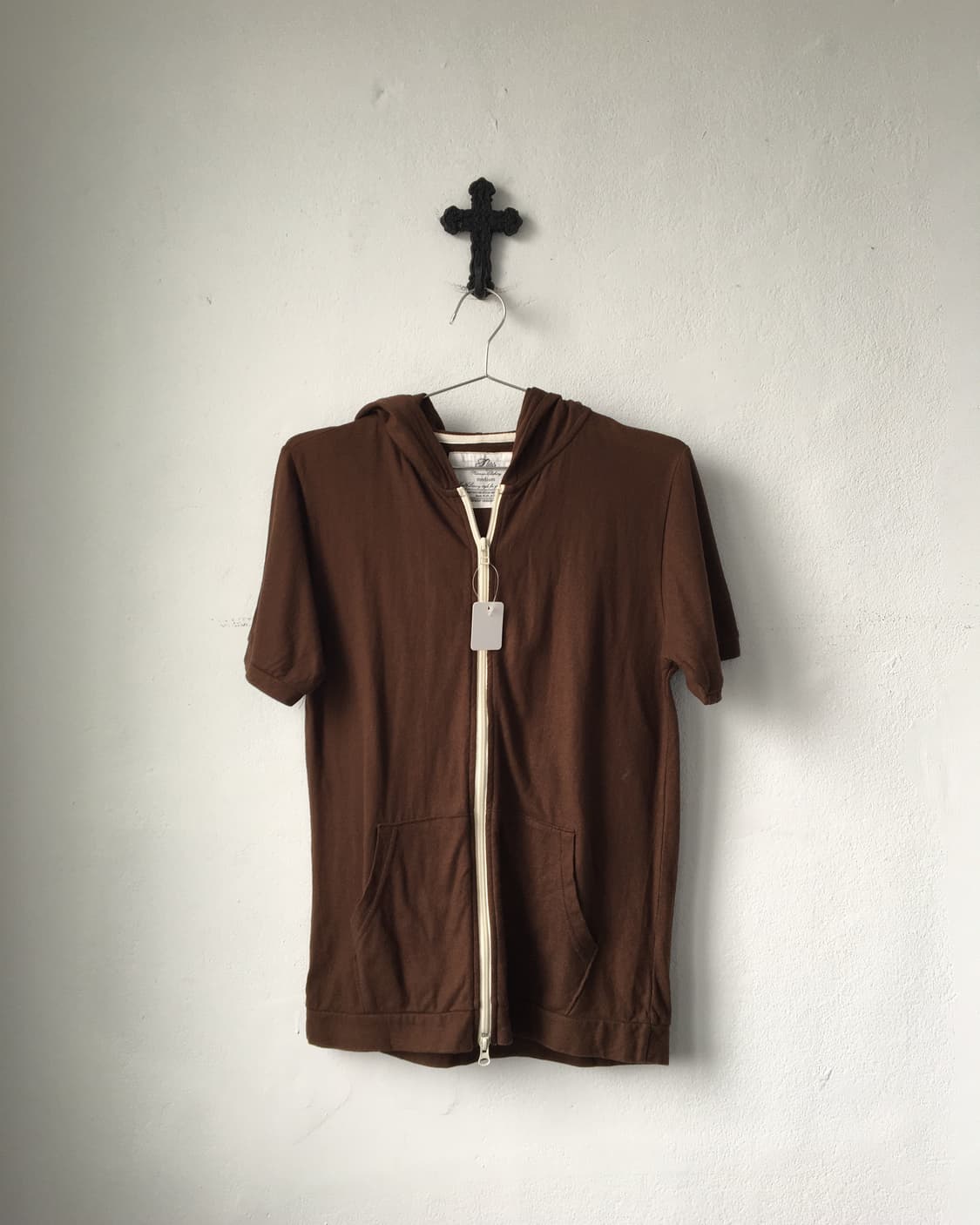 Brown hood zip up 상품이미지1