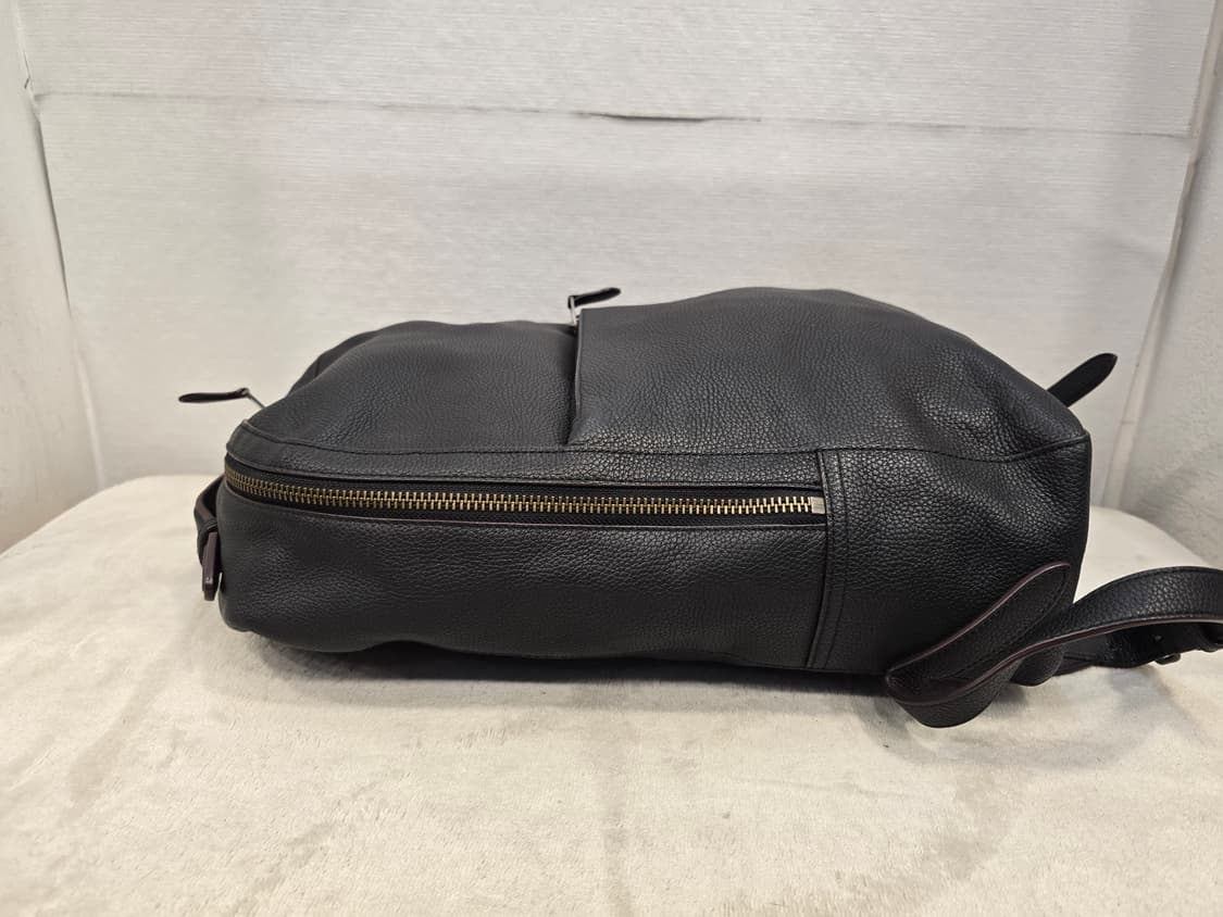 코치 남여공용 가죽 백팩 블랙 상품이미지4