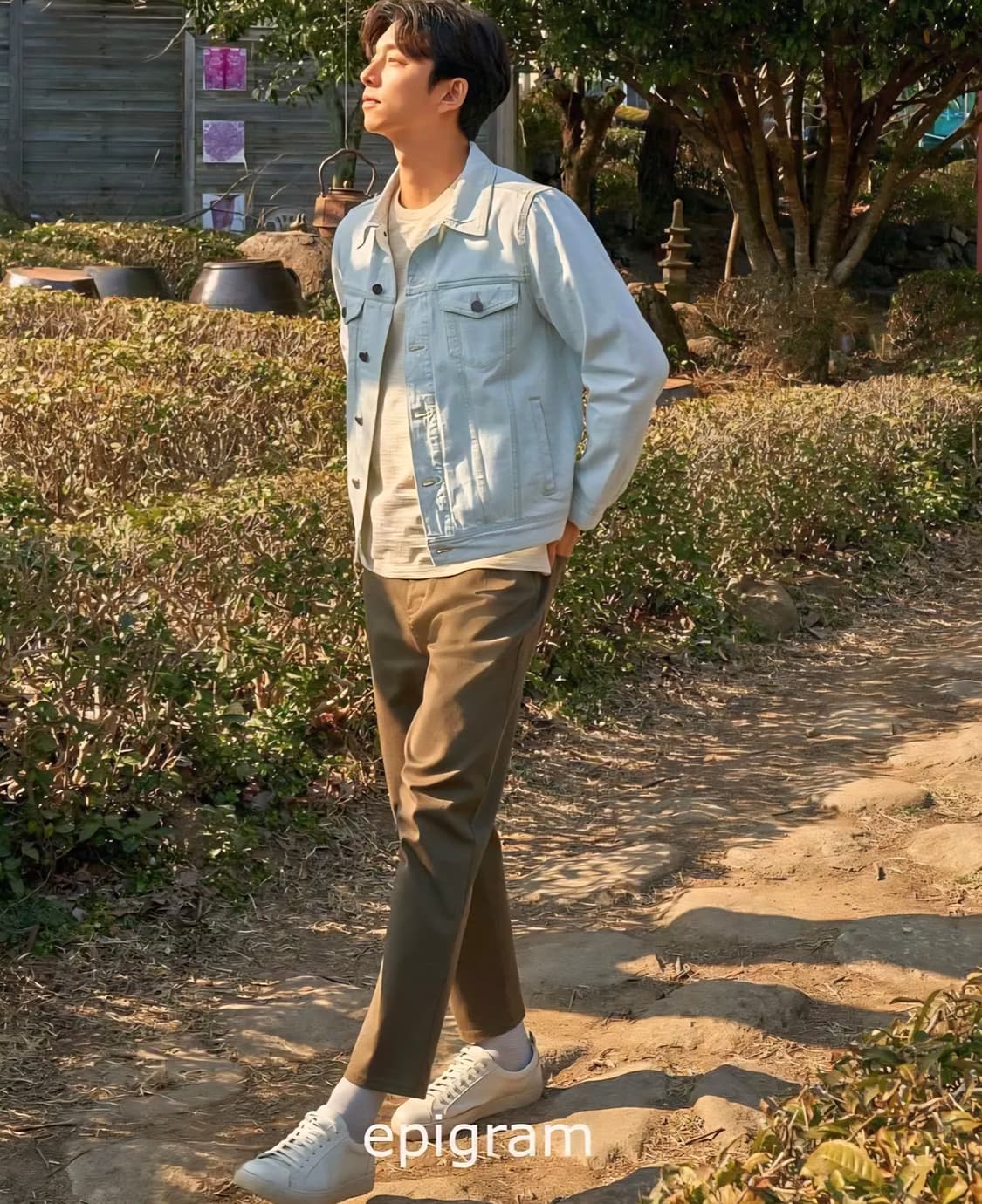 에피그램 EPI 자수 데님 자켓 상품이미지2